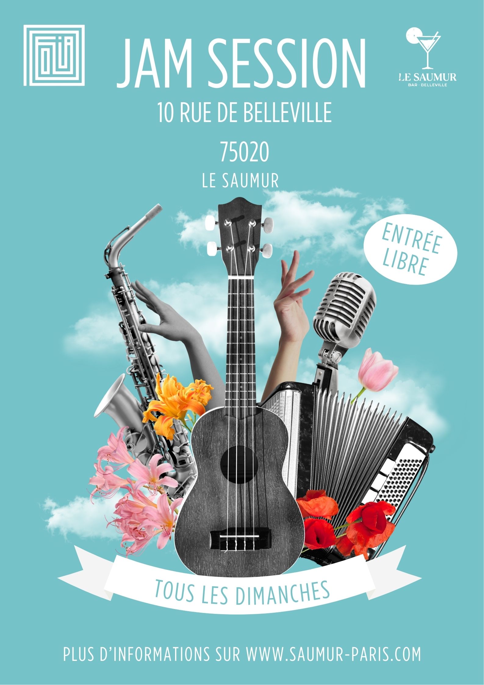 Jam Session — Bar Le Saumur Belleville